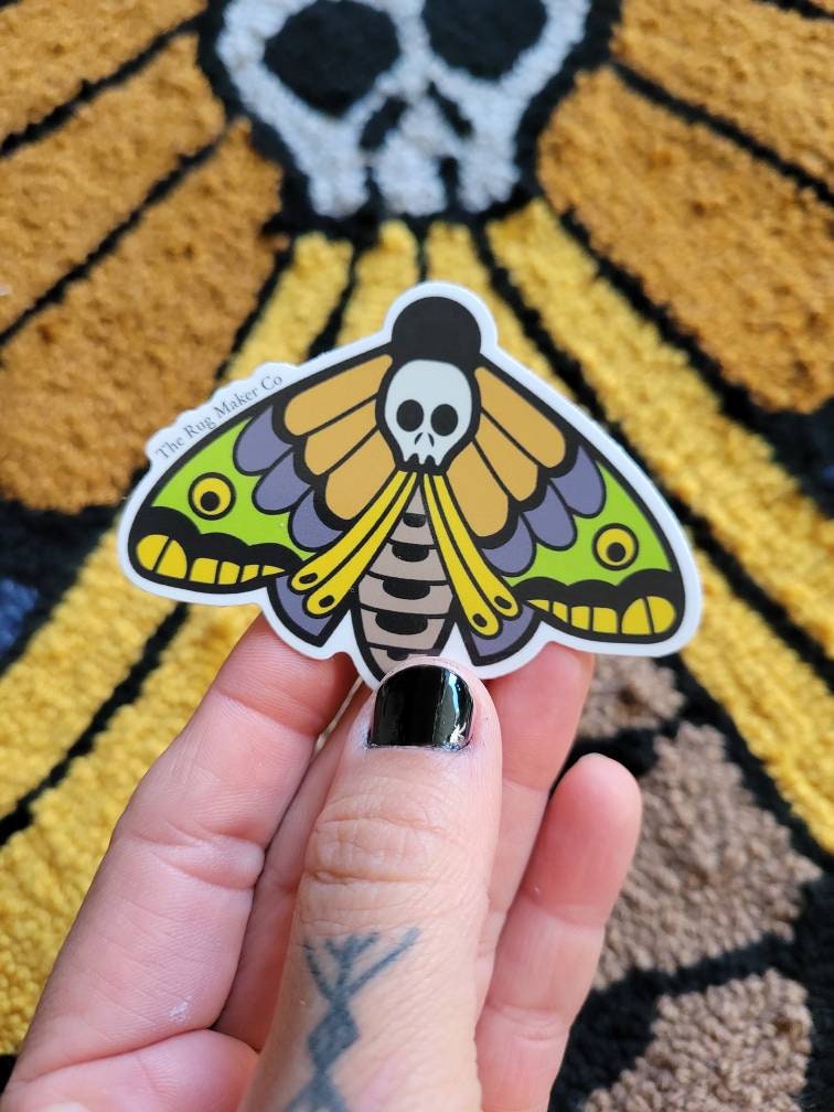 Death Moth Stickers
