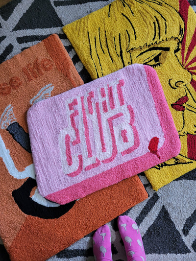 Fight Club Soap Rug