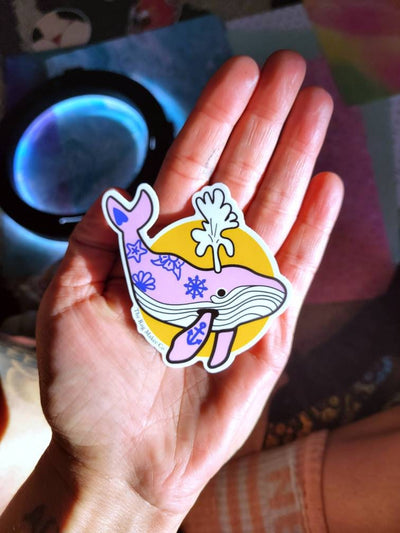 Tattooed Whale Stickers
