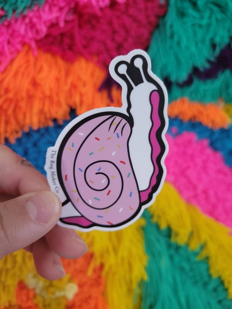 Candy Snail Sticker