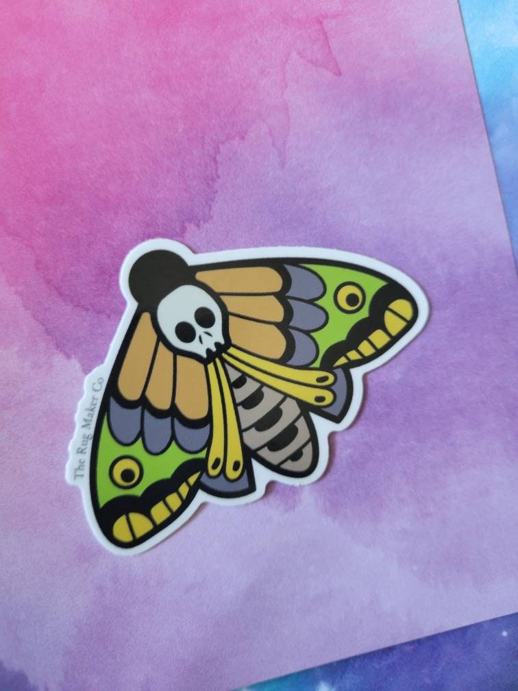 Death Moth Stickers